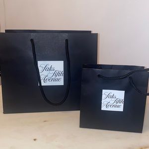 Saks Fifth Avenue shopping bags